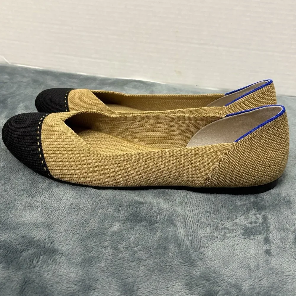 Rothy’s The Loafer Camel Captoe Women’s Size 10